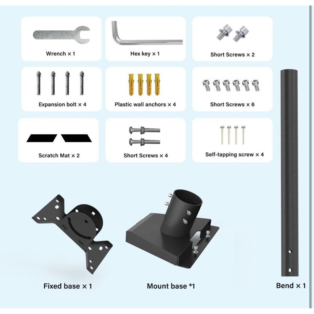 Starlink Gen3 Mount Kit, Starlink V3 Standard Antenna Pole Kit - Picture 3 of 3
